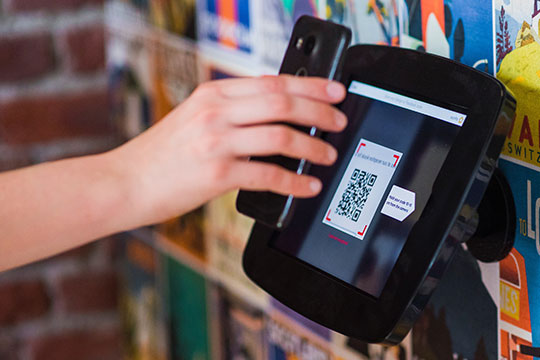 Solusi & Aplikasi iPad untuk Digunakan dalam Acara - Pemindai Kode QR