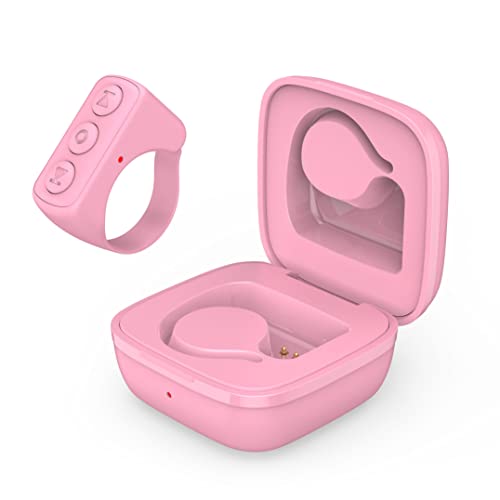 TIK Tok Bluetooth Remote Control Page Turner for iPhone Android Ipad Cell Phone Camera Remote Shutter Selfie Button Vekesen D01