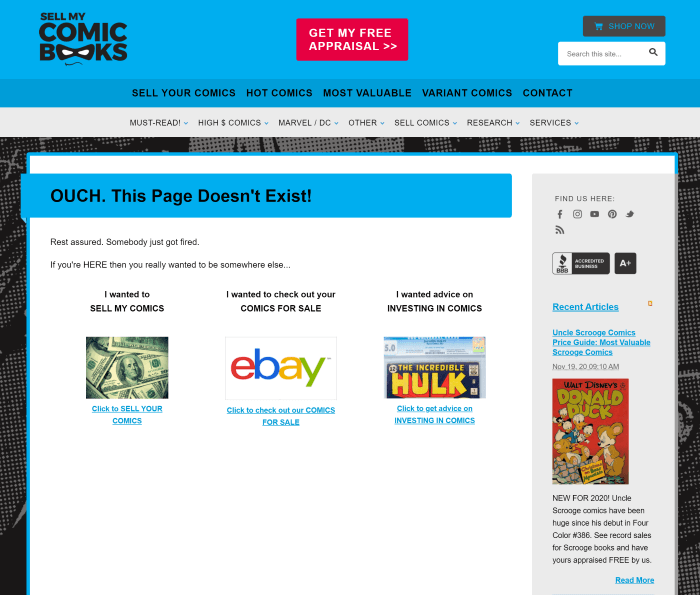 Humor di Halaman 404