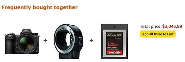 Przykład sprzedaży krzyżowej w wiadomościach e-mail