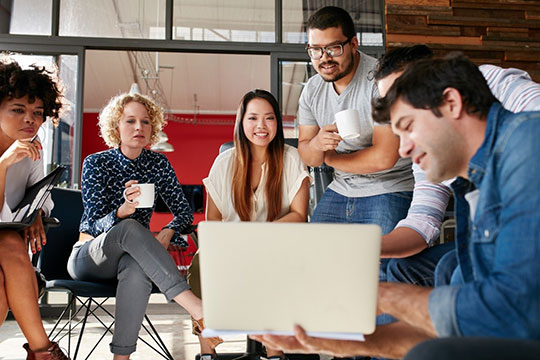 회사의 위대한 리더가 되십시오 - 팀워크-회의-회의-전략-사무실