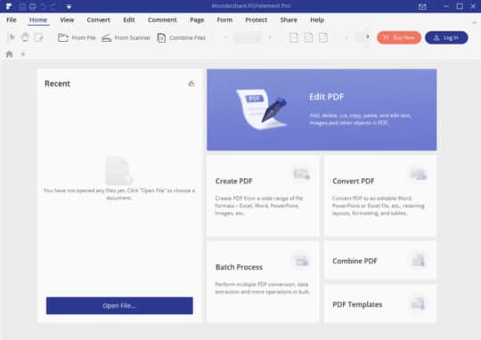 ホームページ-PDFelement