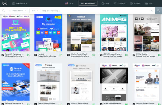 WordPress-blogging-themes - Resurse de marketing pentru promovarea afacerilor