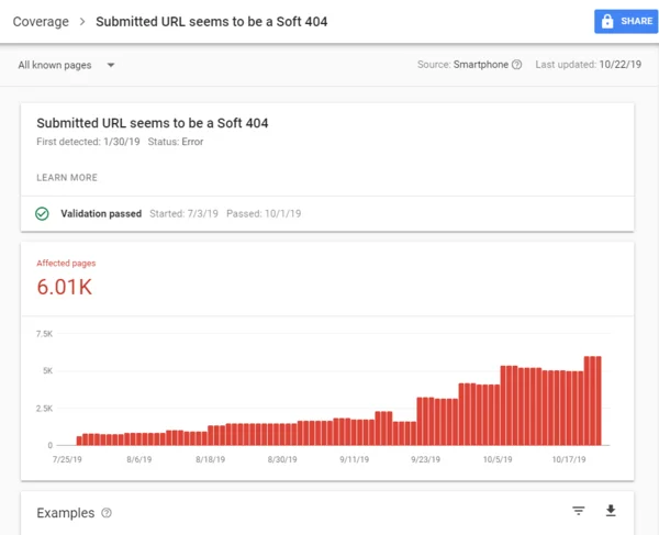 404 أخطاء جوجل Search Console
