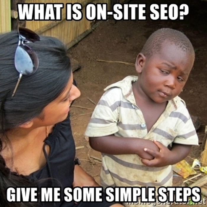 SEO en el sitio