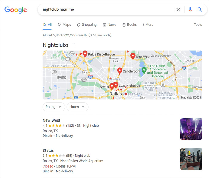 Google สนับสนุนหน้า Landing Page ของตำแหน่ง