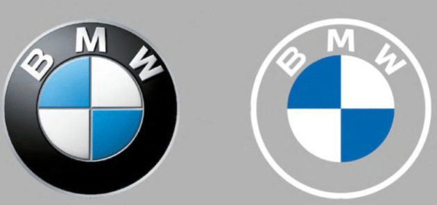 إعادة تصميم شعار BMW