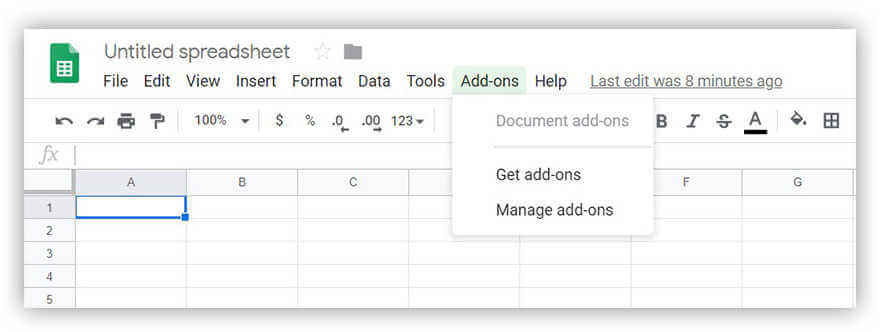 GoogleスプレッドシートへのOWOXBIデータアップロードアドオンのインストール