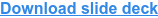 Scarica il mazzo di diapositive