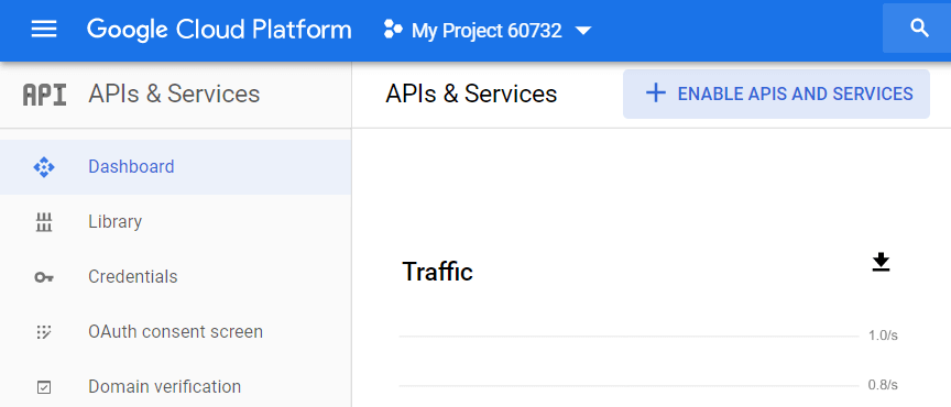 Attivazione API BigQuery