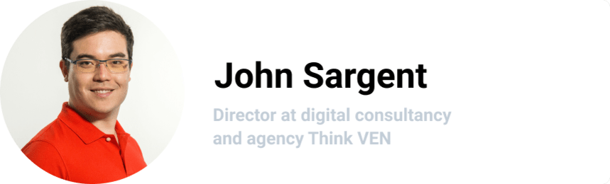 جون سارجنت ، مدير الاستشارات الرقمية ووكالة Think VEN
