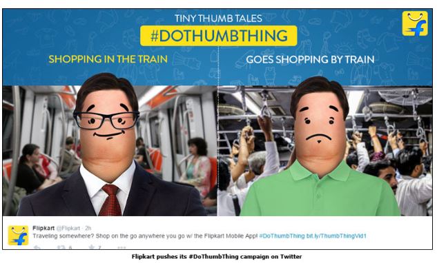 Flipkart 社交媒体广告