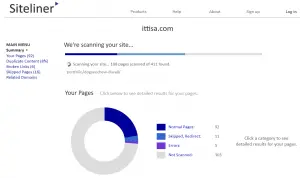 Alat SEO Siteliner