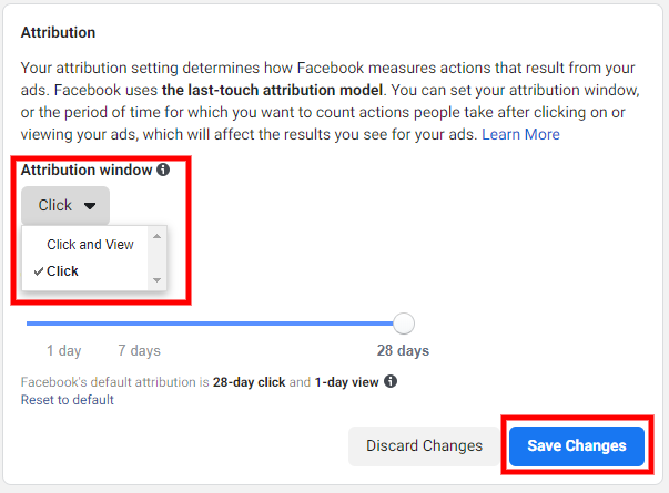 Facebook-Anzeigen Google Analytics-Diskrepanz – View-through-Conversions – Schritt 4 – www.ruleranalytics.com