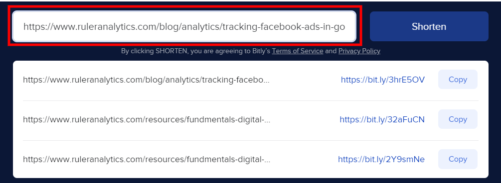 如何跟踪 facebook 广告 - 步骤 3c - www.ruleranalytics.com