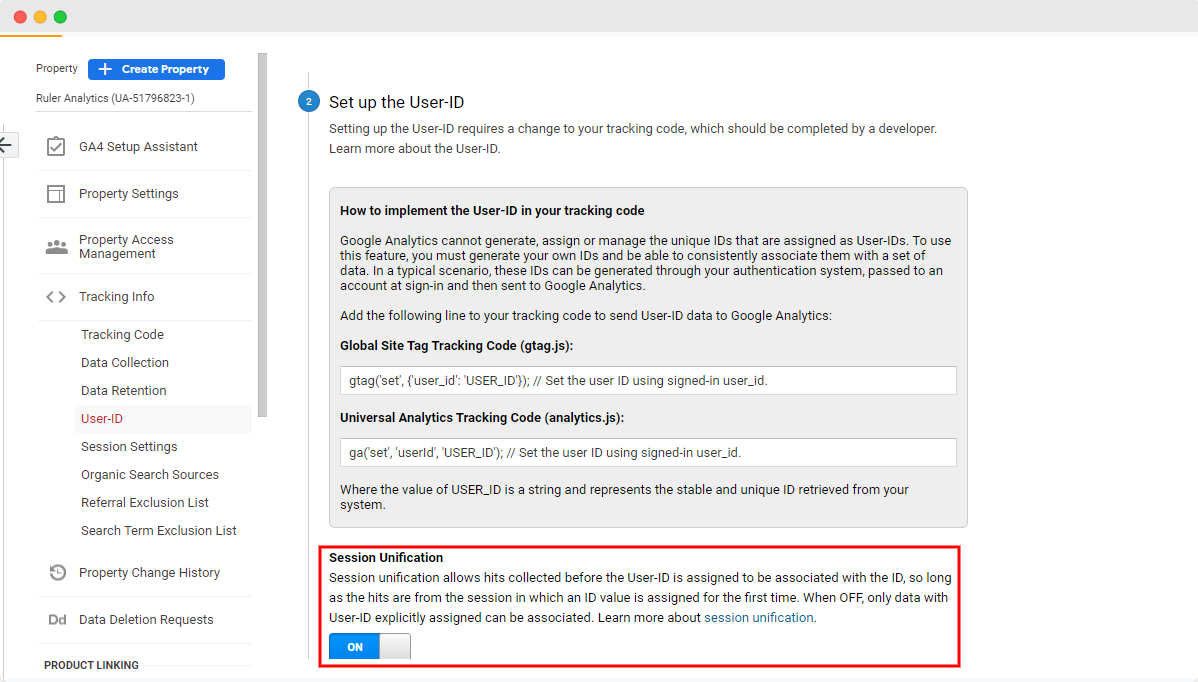 google analytics kullanıcı takibi - 4. adım - www.ruleranalytics.com
