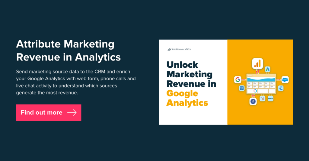 GoogleAnalyticsの属性マーケティング収益