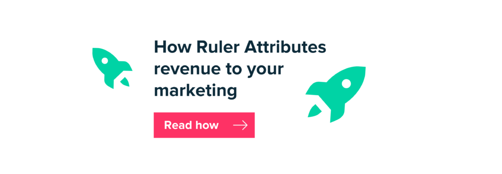 In che modo le entrate dell'attribuzione del righello al tuo marketing - banner - www.ruleranlytics.com