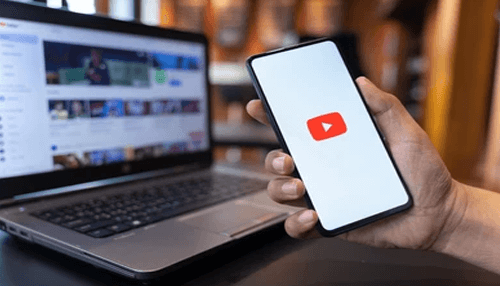 choosing an icon promoting the YouTube channel