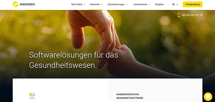 Andersena Andersen Healthcare Software Development Companies