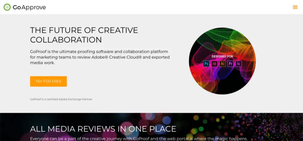 Captura de pantalla de GoProof