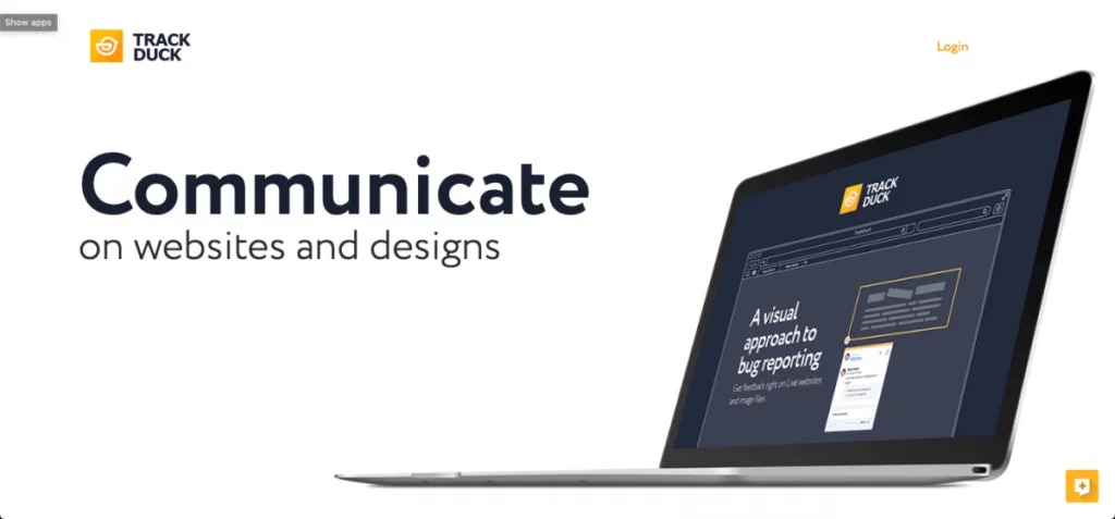 Captura de pantalla de TrackDuck