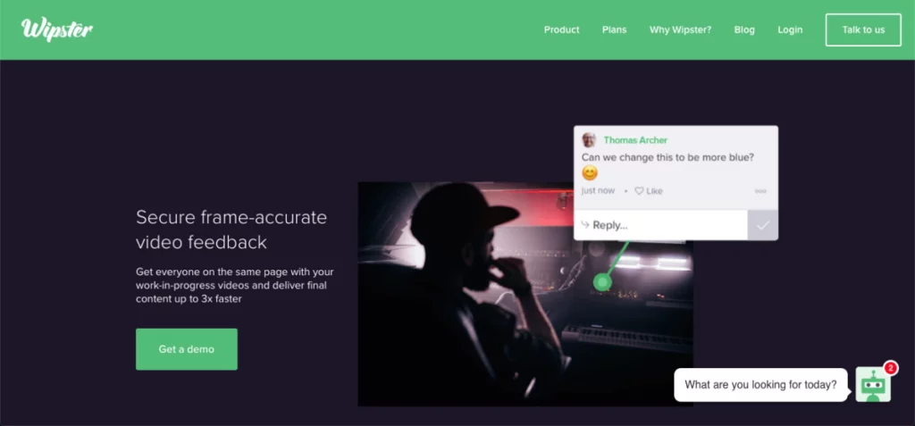 Captura de pantalla de Wipster