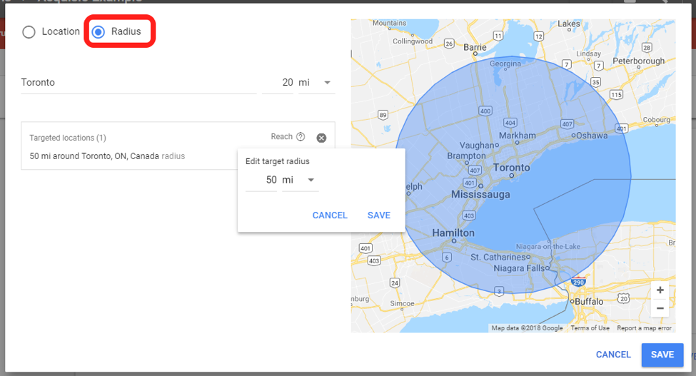 captura de pantalla de adwords