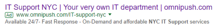 google serp ekran görüntüsü