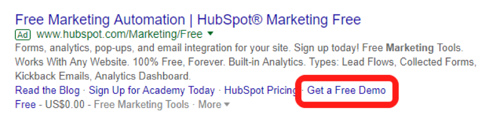 schermata di google serp