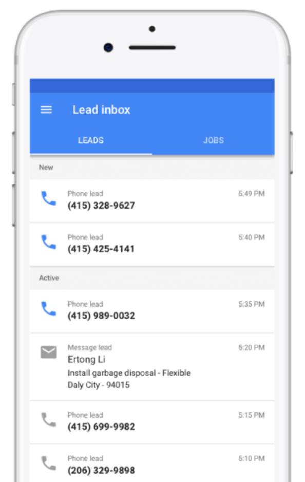 Google LSA 手机注册流程截图