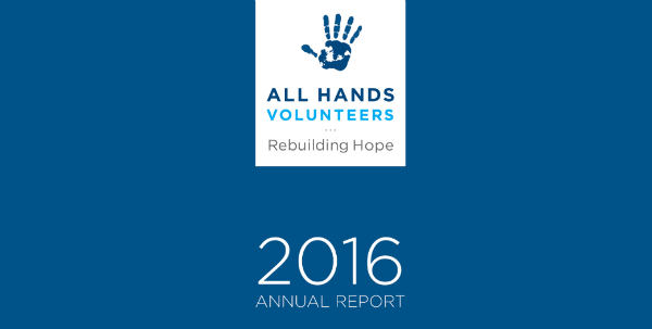 All Hands Jahresbericht online
