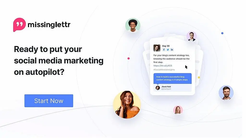 revisão da ferramenta de automação de mídia social missinglettr