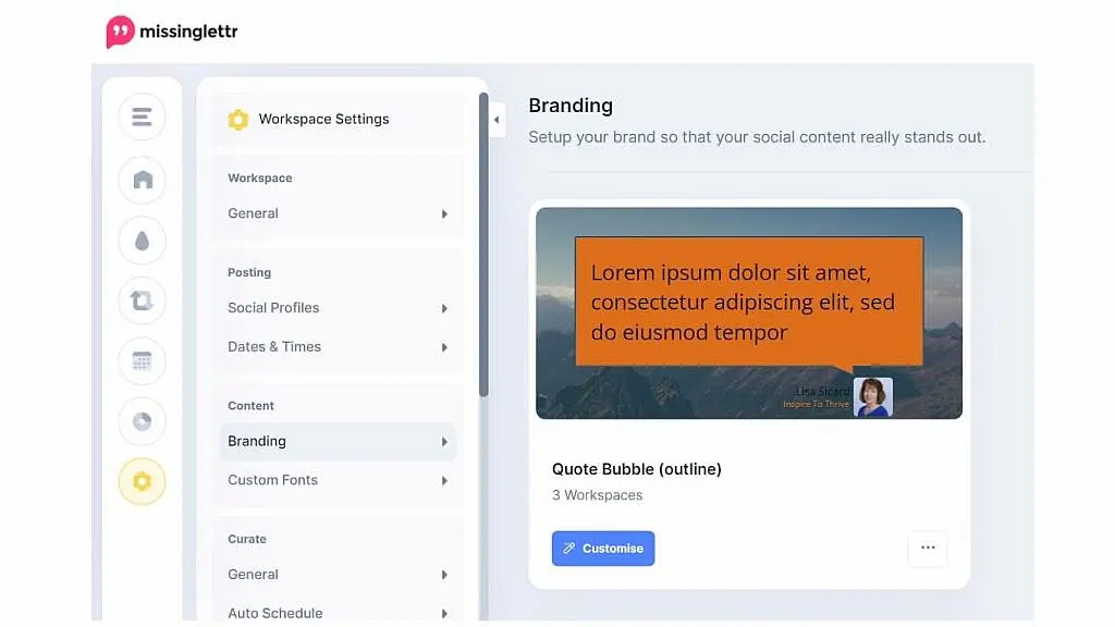 branding com preços MissingLttr e MissingLttr