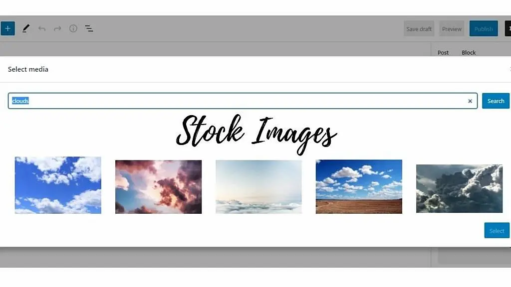 no abusar de las imágenes de stock