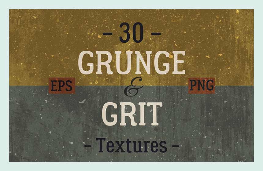 30 Tekstur Grunge dan Grit
