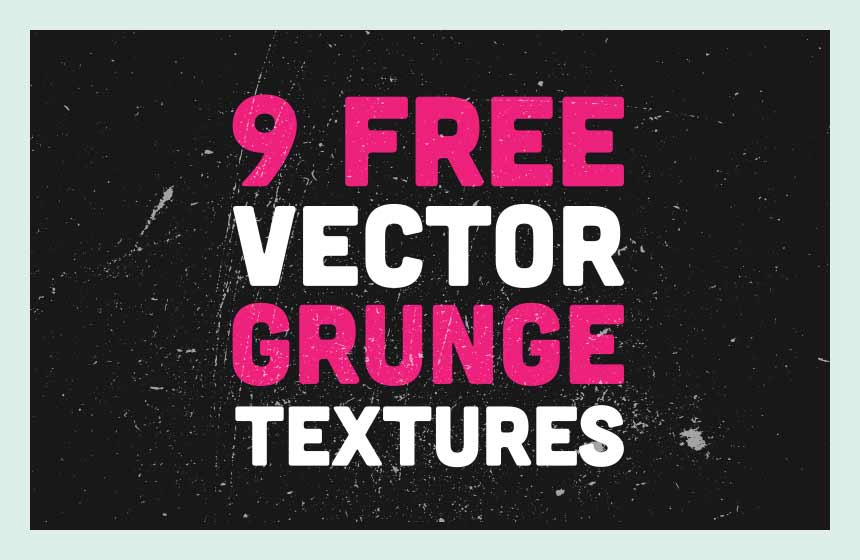 9 Tekstur Grunge Vektor Gratis