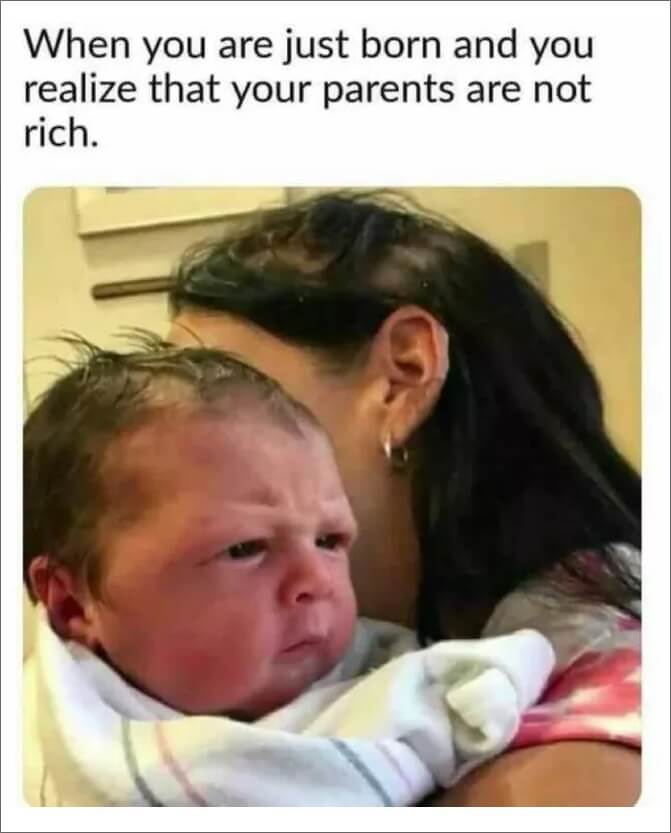 anne babanın zengin olmadığını öğrendiğinde