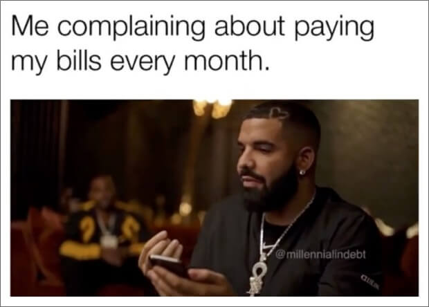 her ay fatura ödemek meme