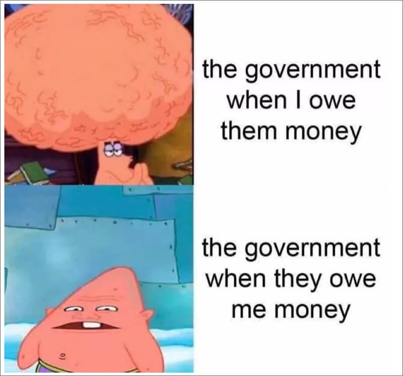 devlet sana borçlu olduğunda