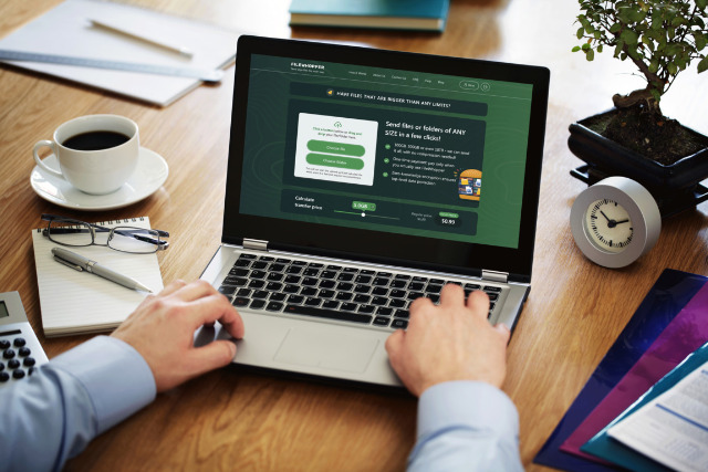 Méthodes sécurisées pour transférer des fichiers volumineux en ligne