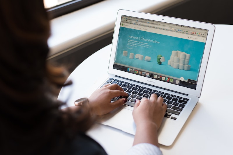 site web d'une page