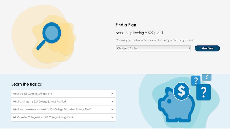 Outils de planification Upromise 529