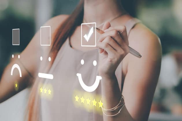 客戶評論評級反饋意見調查工具關係