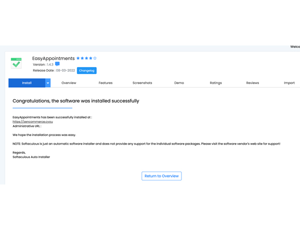 appointment-app-installation-confirmation-email