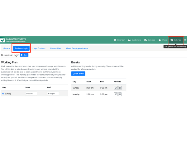 easyappointment-dashboard