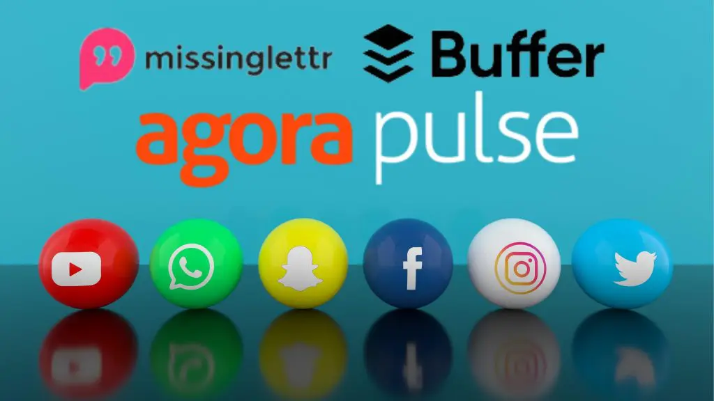 Missinglettr vs Agorapulse vs Buffer