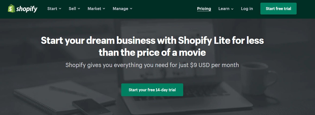Negozio Shopify