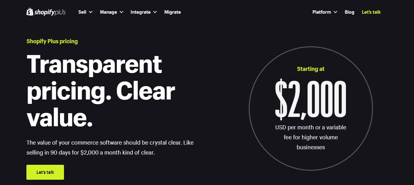 Piano Shopify Plus
