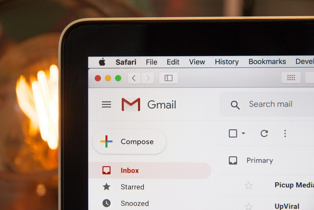 Imaginea unei ferestre Gmail - 5 cele mai bune campanii de marketing de Black Friday - Copify blog